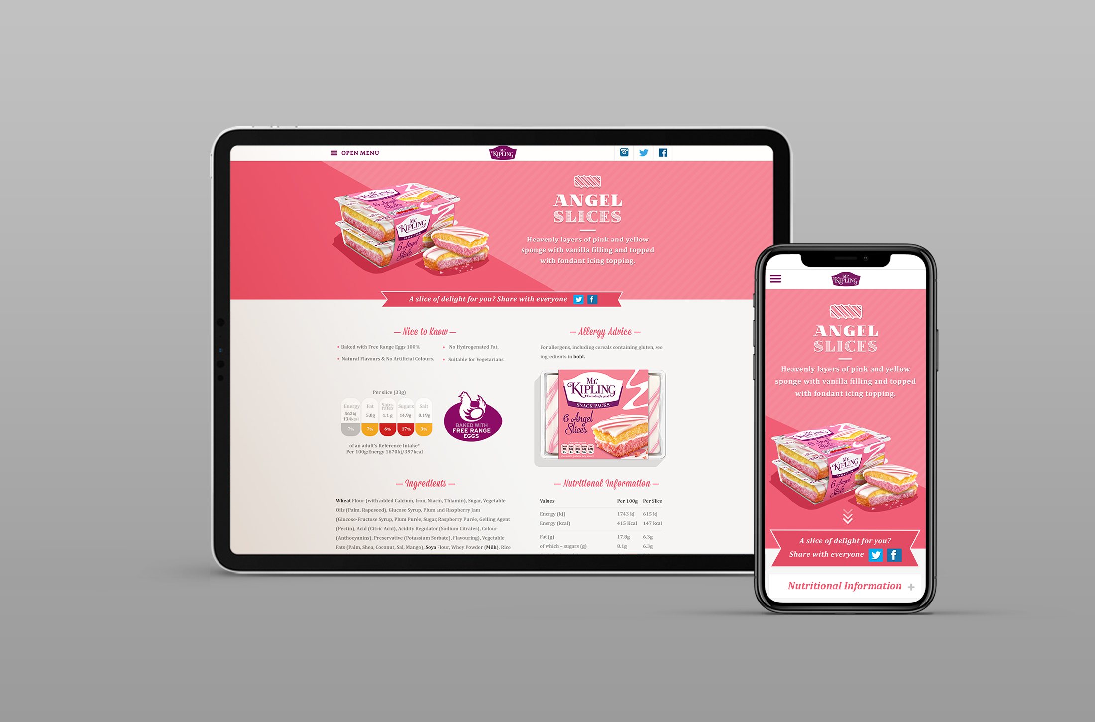 Mr Kipling rebrand